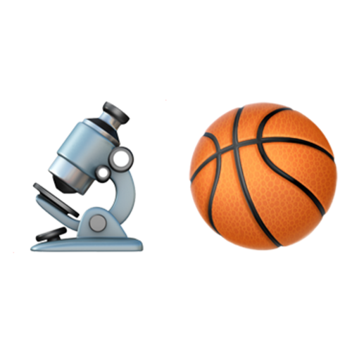 🔬🏀 Emoji Domain iOS rendering